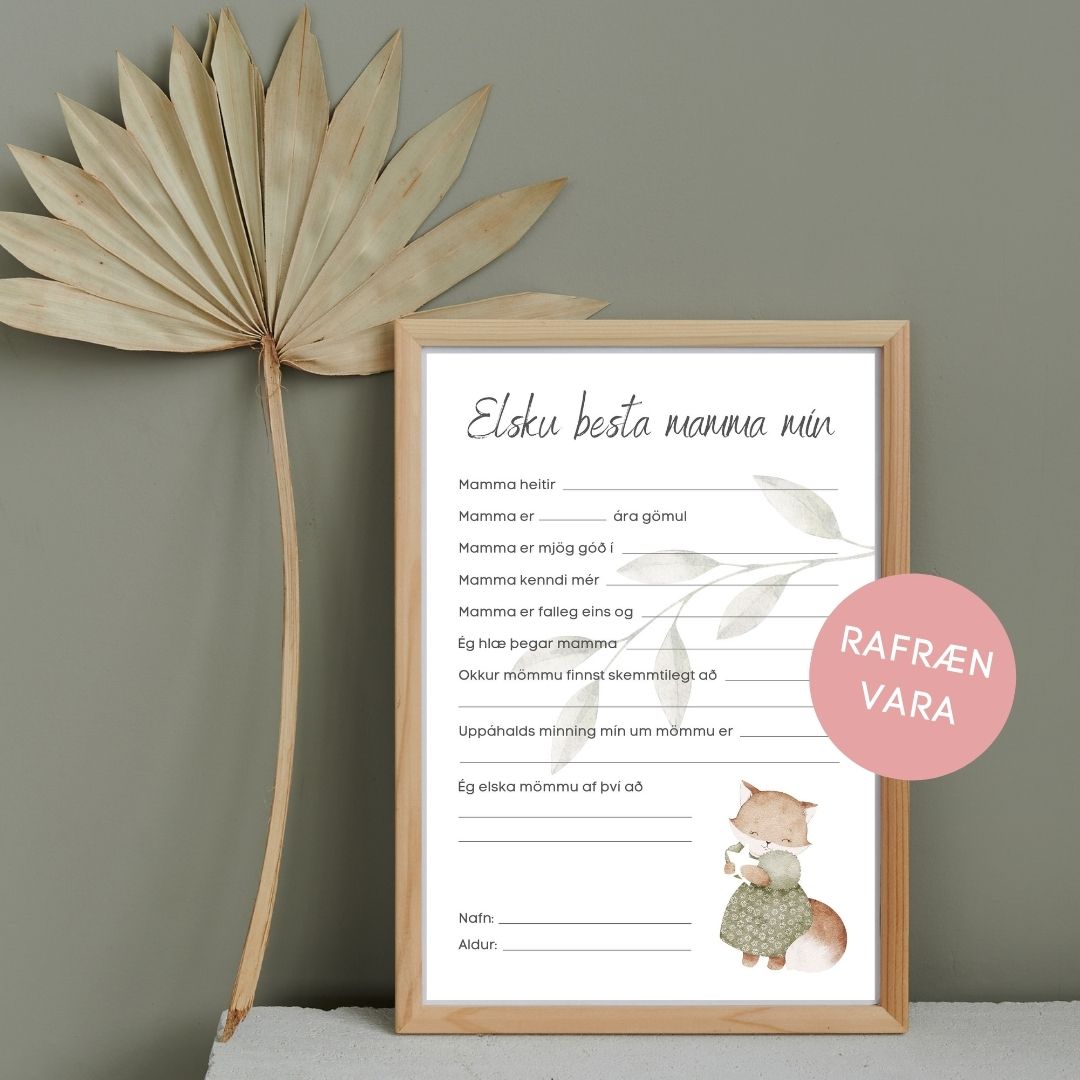 Elsku mamma