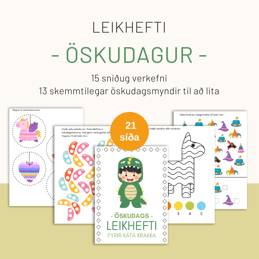 Leikhefti - öskudagur