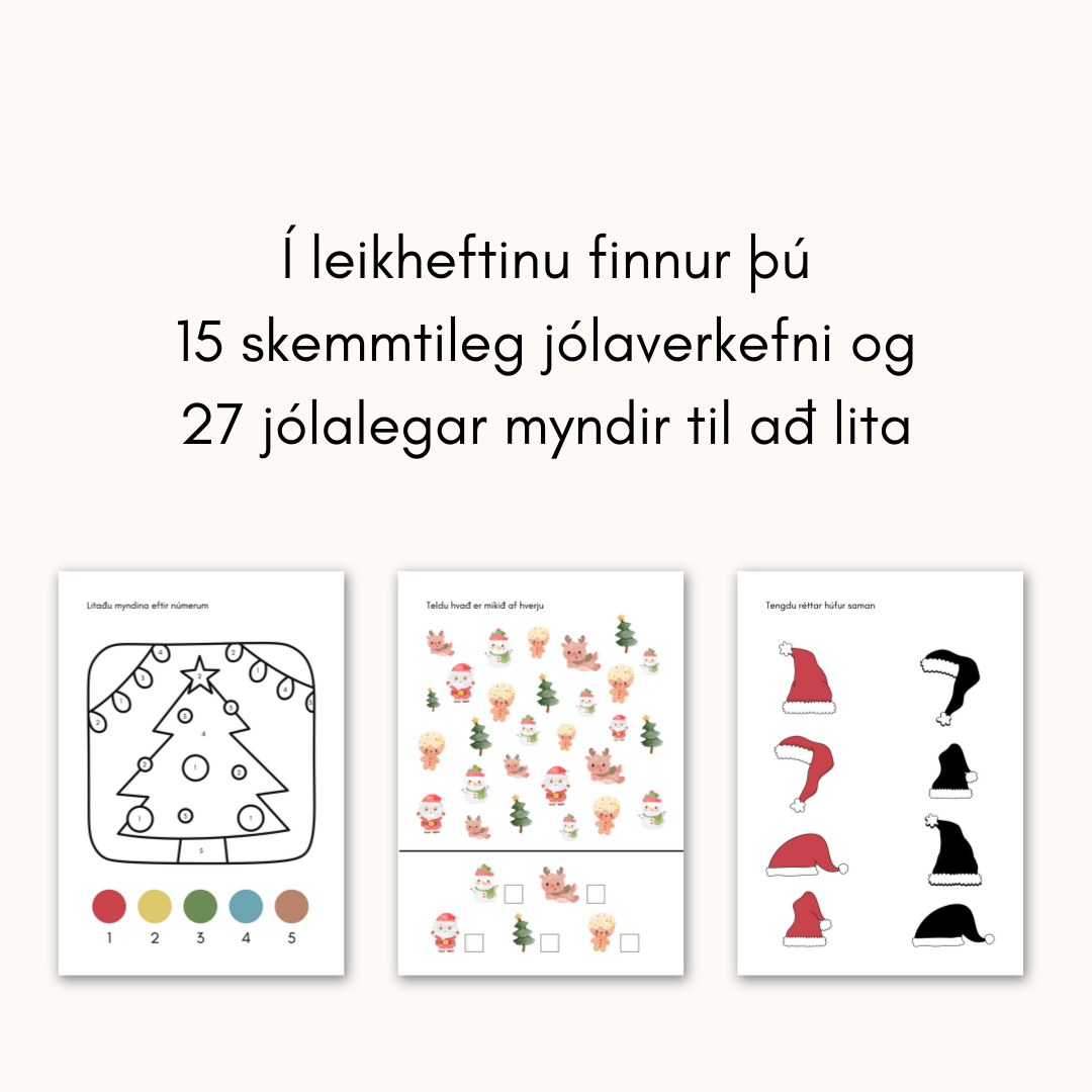 Leikhefti - jólin